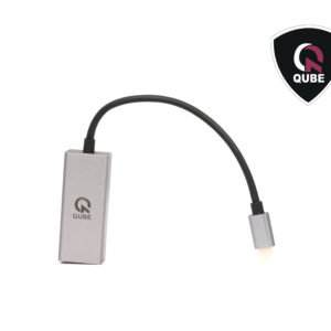 QUBE AD C to RJ 45 1000M-grey aluminium