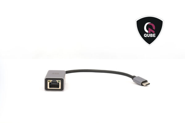 QUBE AD C to RJ 45 1000M-grey aluminium - Image 2