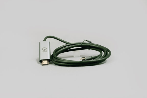 QUBE Avalanche C-HDMI 4K 60HZ Male 1.8M- Aluminium alloy Y23023