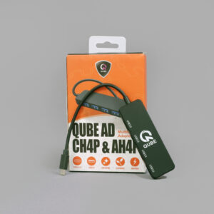 QUBE AD  Type C to 4*USB 3.0, Black, Slim  Y23015