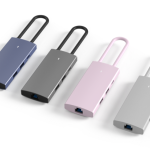 QUBE AD S23019 7 in 1, C to HDMI, PD, USB, C and SD/TF