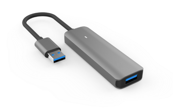 QUBE AD USB A HUB, A to 2* USB 3.0 and 2* USB C