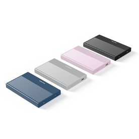QUBE 2.5 HD Enclosure S23033, C to 4GB/S supports Win, Mac and Linux