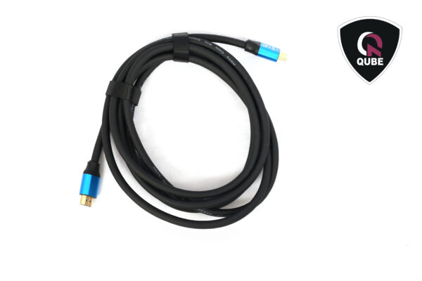QUBE Avalanche HDMI 2.0, 4K 3M Cable D22013 - Image 2