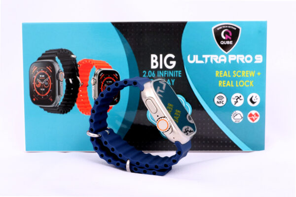 QUBE Ultra Eminence S23015 Silver Smarch Watch - Image 4