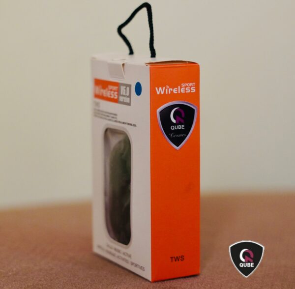 QUBE Cosmos Wireless Headset F22001 Red - Image 5