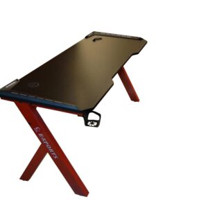 QUBE Levin RGB Gaming Table N2011GD001-A RGB (120*60*74) with touch control