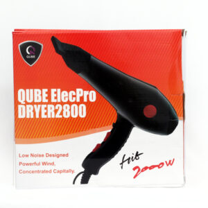 QUBE ElecPro Hair Dryer 2000W Y23003 Black
