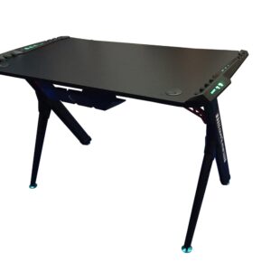 QUBE Levin RGB Gaming Table N2011GD008 (122*60*74) with touch control